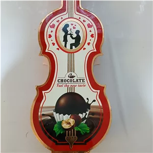جعبه شکلات ویولون همراه باشکلات