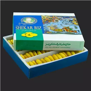 نان برنجی زعفرانی 20 درصد روغن حیوانی