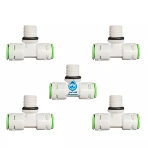  3 سه راهی رزوه وسط 5 عددی فیلتر تصفیه آب تکومن ویتنام tecoman 