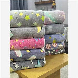 پتو مسافرتی وارداتی دونفره شب نما طرح ببعی 
