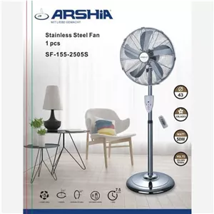 پنکه ایستاده ارشیا 2505S تمام فلزی در3رنگ زیبا