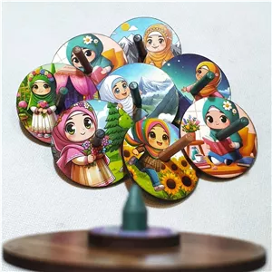 فرفره چوبی دخترانه