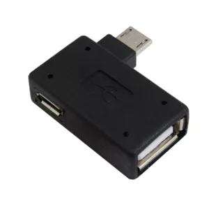 تبدیل - آداپتور میکرو OTG Usb دارای پورت تامین پاور بانگ