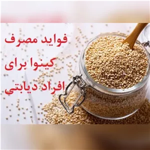 دانه کینوا 500 گرم مناسب افراد دیابتی . کاهش وزن . گیاه خوران . میگرن 