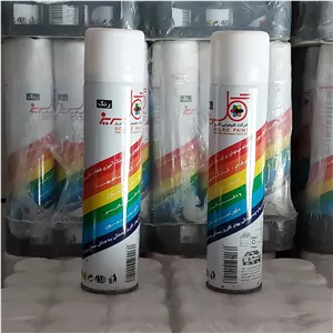 اسپری رنگ گلریز سفید براق