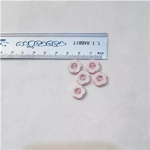 دکمه یک سانتی طرح گل(قیمت برای یک عدده)