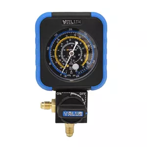 گیج تکی ولیو شارژ وتست گاز کولر و یخچال مدل VRM-B-0404