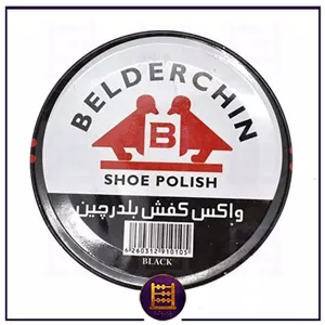 واکس مشکی بلدرچین 100 گرمی مناسب کفش و چرم 