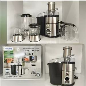 آبمیوه گیری 4 کاره فیلیپس دیجیتالی 2400 وات مدل PH2024