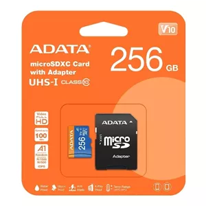 کارت حافظه میکرو اس دی 256 گیگابایت ای دیتا ADATA V10