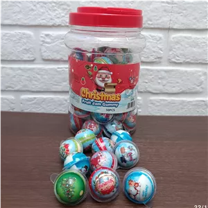 مارشمالوی بزرگ 18 گرمی RSH طرح crismas
