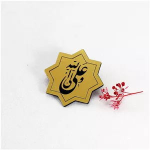 پیکسل ولادت حضرت علی و هدیه روز پدر طلایی سنجاق لباس ( 200 عددی) پسکرایه
