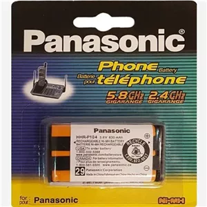 باتری تلفن بی سیم پاناسونیک مدل P-104 اصل اورجینال