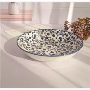 بشقاب خورشت خوری  گل آبی قیمت هر عدد