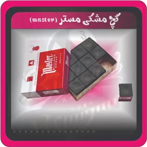 گچ بیلیارد مشکی مستر یک عدد (پس کرایه)