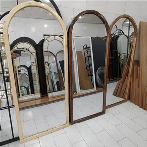 آینه قدی چوبی ساده
