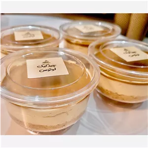 چیزکیک لوتوس تک نفره (170 تا 180 گرمی)