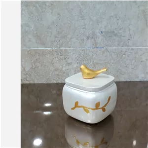 قندان مربع سنگ مصنوعی ،ارسال بصورت پس کرایه پرداخت در محل 