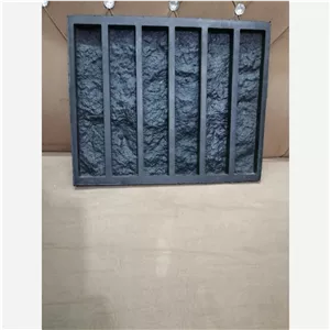 قالب سنگ آنتیک نما 6خانه آجرهلندی لاستیکی