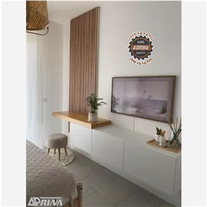 میز تلویزیون دیواری دو تکه میز و شلفمیز تی وی وال