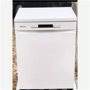 ماشین ظرفشویی هایسنس 3 سبد 15 نفره رنگ سیلور و سفید مدل 623 ارسال رایگان