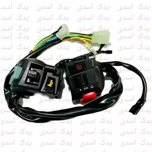 قلوه هندا کاربرات و انژکتور زد تو 200 دینو قلوه سمت  راهنماش پشتش دکمه برای نور بالا پلیسی دارد وهر موتو