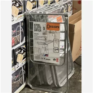 بند رخت فلزی تاشو دسینی مدل ایستاده (پس کرایه)