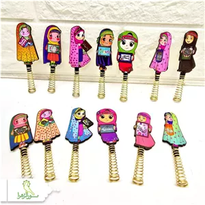 سرمدادی چوبی چوبی فنری دخترانه 200 عددی 