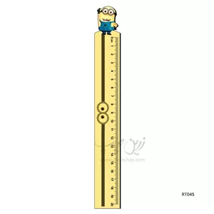 خط کش 20 سانتی MDF مینیون طرح RT045