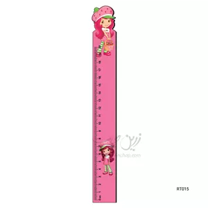 خط کش 20 سانتی MDF دختر توت فرنگی طرح RT015