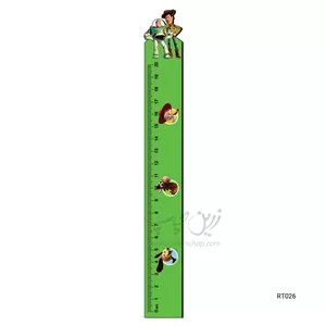 خط کش 20 سانتی MDF وودی و باز RT026