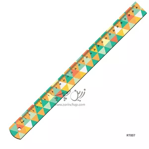 خط کش 30 سانتی MDF طرح RT007