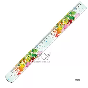 خط کش 30 سانتی MDF طرح RT010