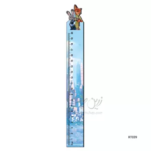 خط کش 20 سانتی MDF زوتوپیا طرح RT039
