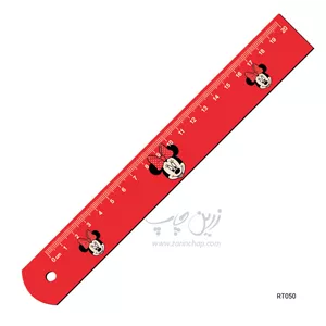 خط کش 20 سانتی MDF طرح میکی موس RT050