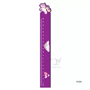 خط کش 20 سانتی MDF اسب تک شاخ طرح RT020