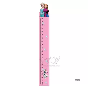 خط کش 20 سانتی MDF فروزن طرح RT012