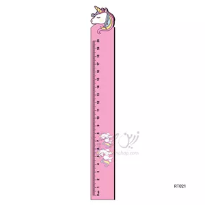 خط کش 20 سانتی MDF اسب تک شاخ طرح RT021