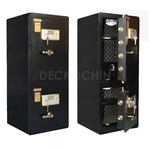 گاوصندوق دو طبقه بزرگ گنج بان مدل FAS-1200D(پس کرایه)