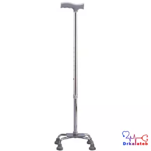 عصا چهار پایه آلومینیومی (پس کرایه)