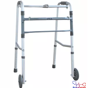 واکر تاشو چرخ دار برند ipka (پس کرایه)