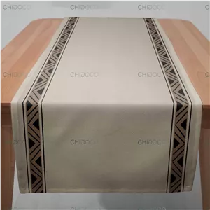 رومیزی رانر مخمل طرح بوهو کد R28b