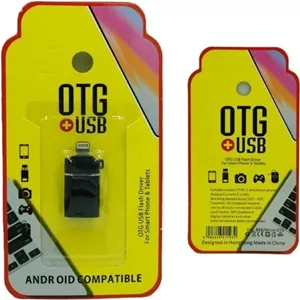 مبدل OTG برای آیفون + جا کلیدی هدیه