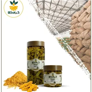 زردچوبه  زرد چوبه پودر شده با کیفیت ممتاز 50 گرمی 