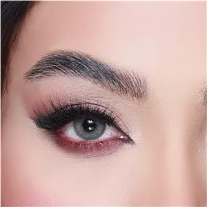 لنز چشم هرا سالیانه خاکستری دور دار سبز 