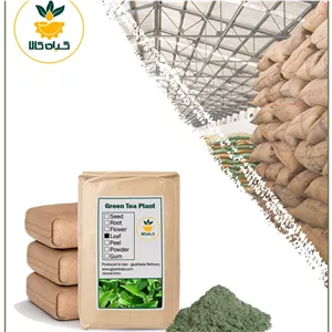 پودر چای سبز فله، بار امسالی و تازه(2کیلوگرم)