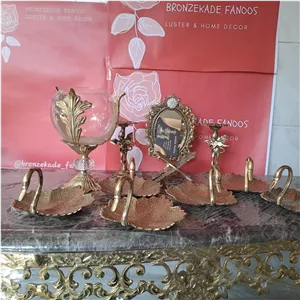 هفت سین برنزی طرح قو