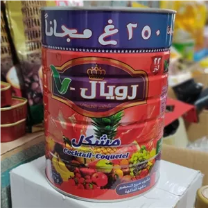 پودر شربت چند میوه مارک رویال خوش طعم تاریخ جدید 2750 گرمی