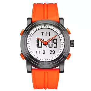 ساعت مچی عقربه ای مردانه سینوبی مدل S9368G orange