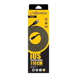  کابل شارژ آیفون سیبراتون 120 سانتی مدل  Sibraton S250I